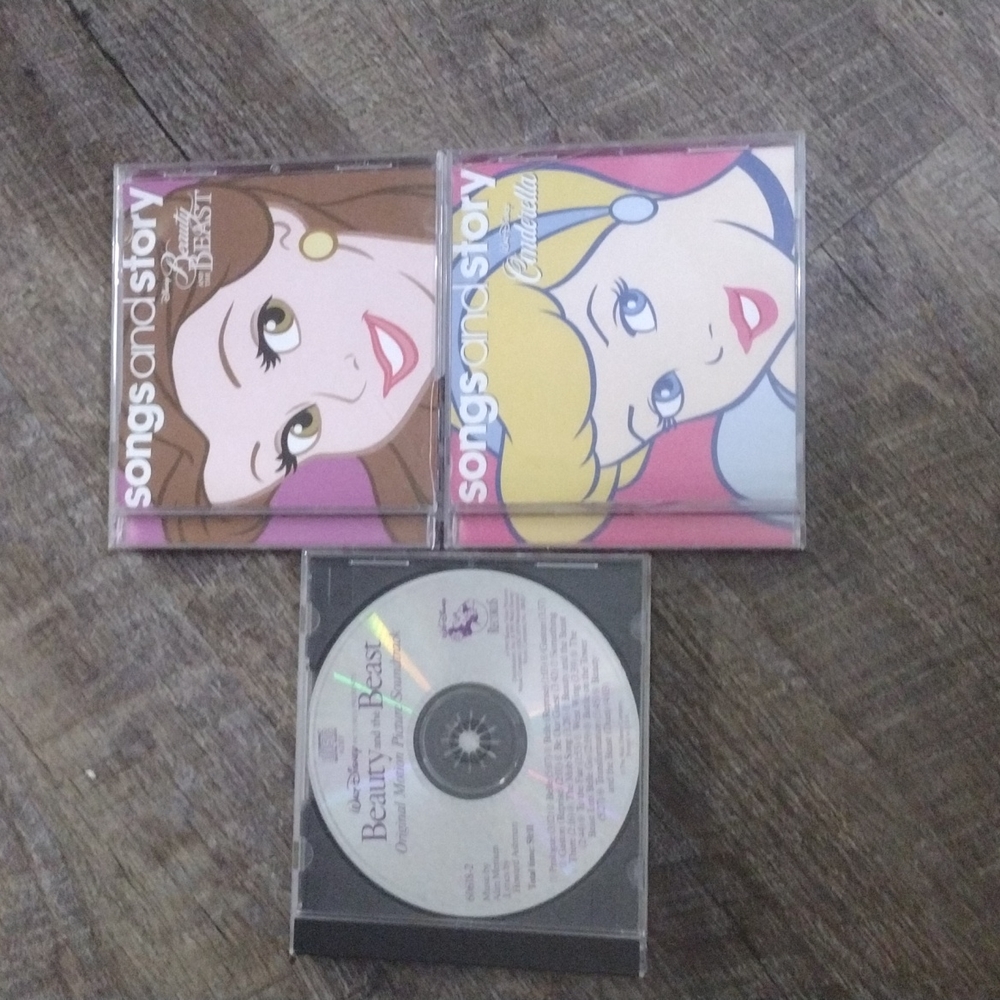 Disney cds 3 pc